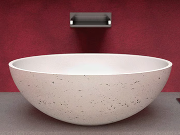 OVAL - Countertop Teknoform® washbasin by Glass Design - view 2